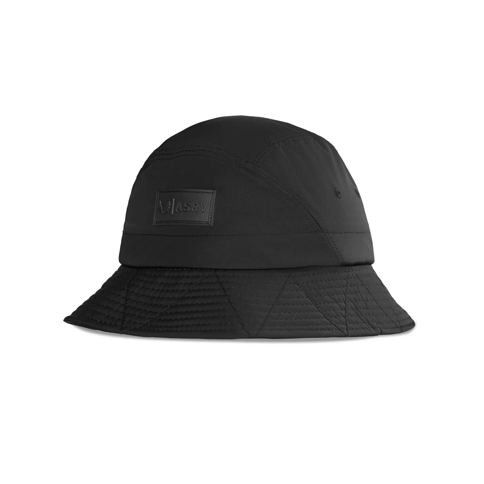 0672. Hipora® Bucket Hat - Black "Patch Logo"