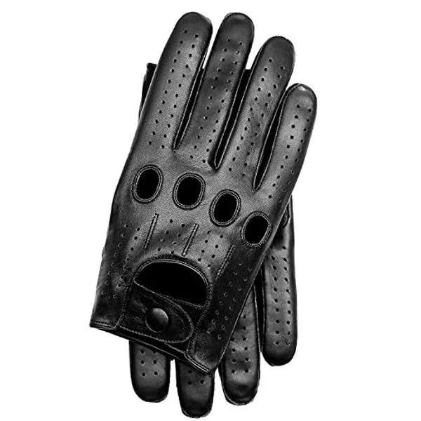 Alain Goatskin Leather Driving Gloves