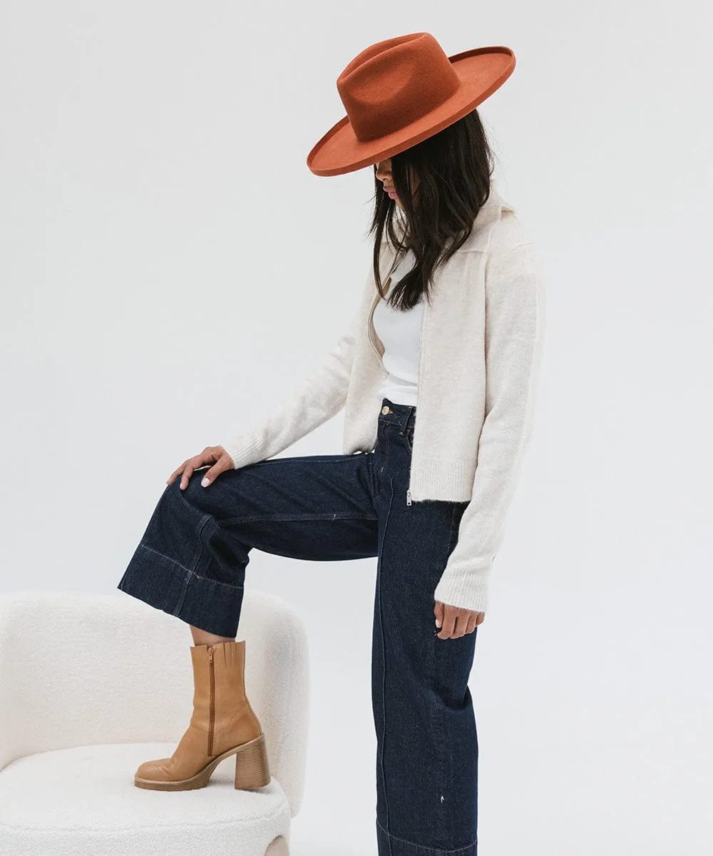 Amelia Pencil Brim Fedora