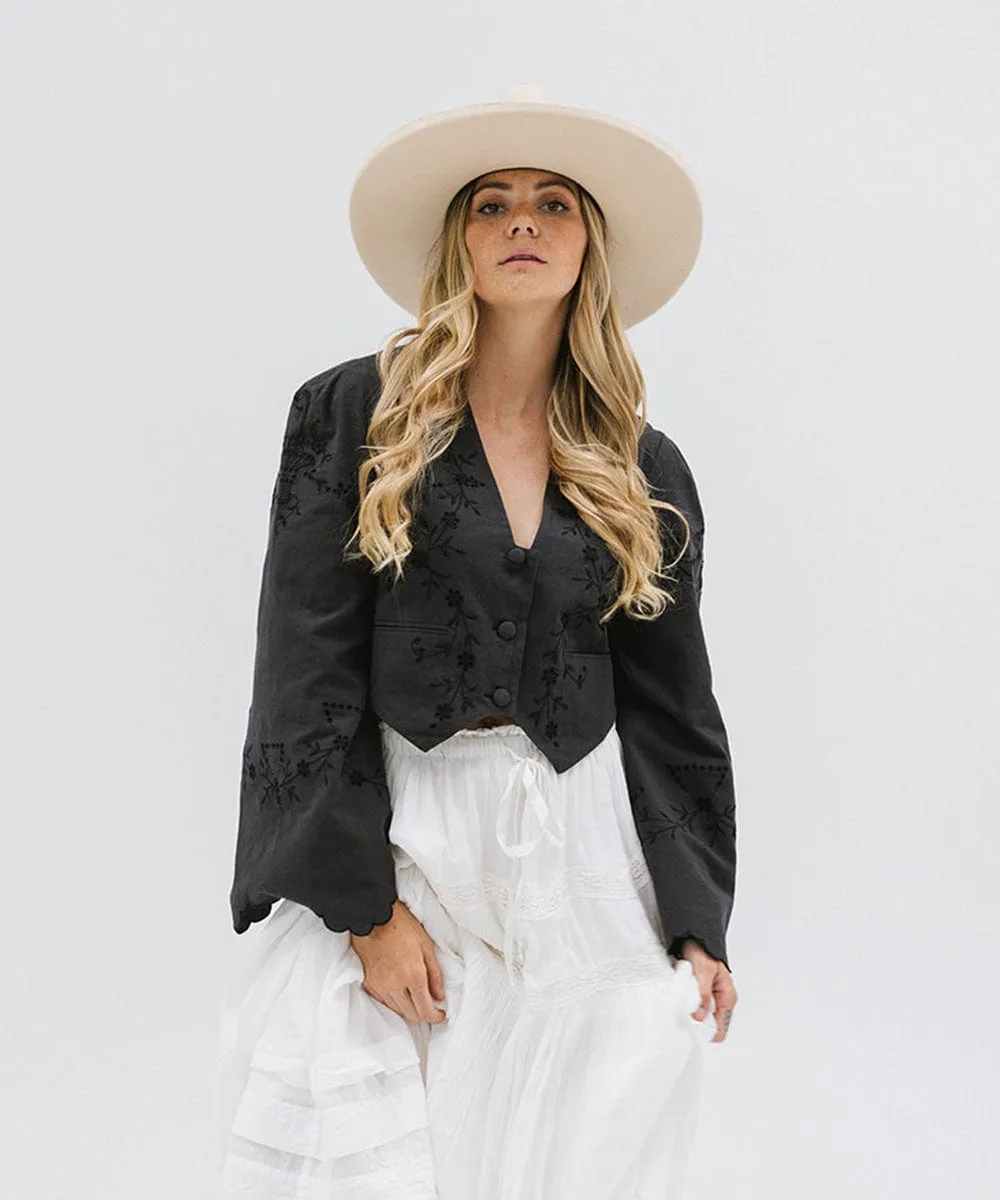 Amelia Pencil Brim Fedora