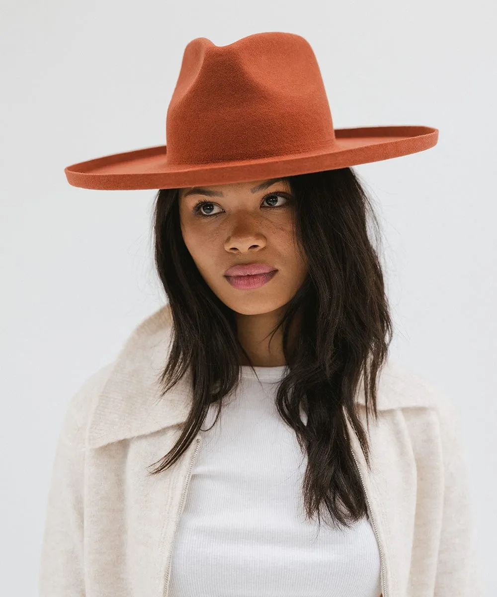 Amelia Pencil Brim Fedora