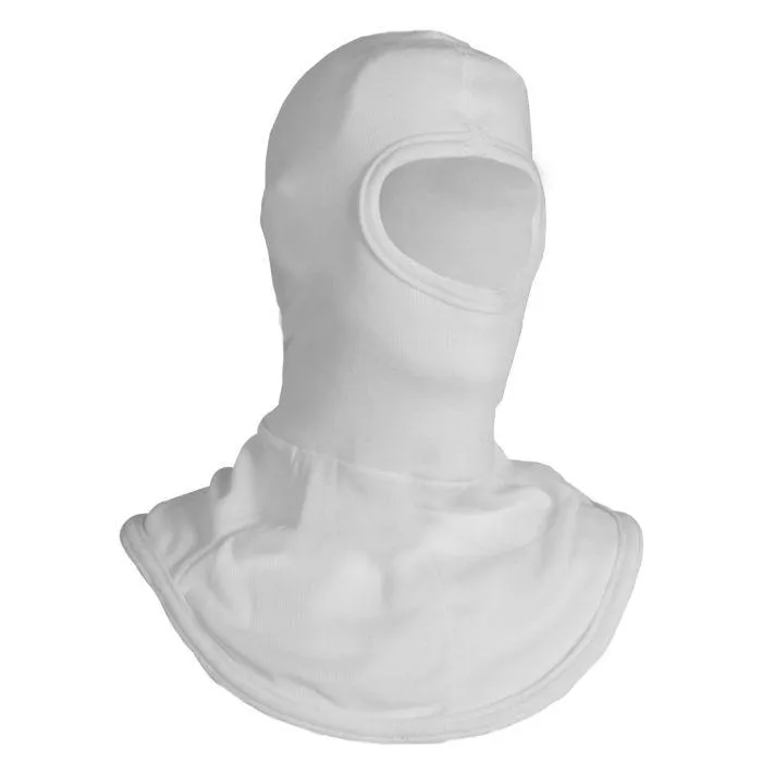 Balaclava - Fire (FR) and Thermal Resistant, Lightweight, Double Layer Knit Hood, Single Layer Bib, Half Face (PK 3 Hoods) - National Safety Apparel