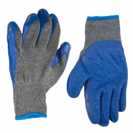 Blue and Gray Gardening Gloves