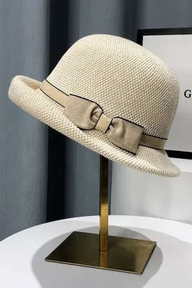 BOW STYLE BUCKET HAT