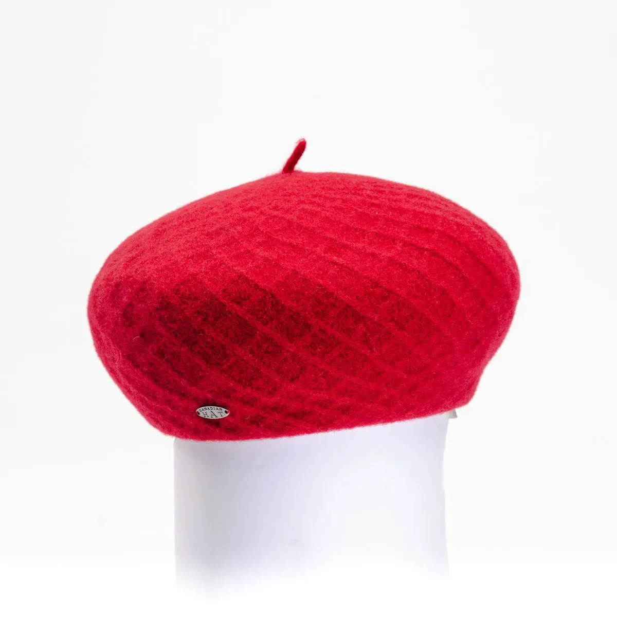 BRITNI - TEXTURED WOOLEN BERET