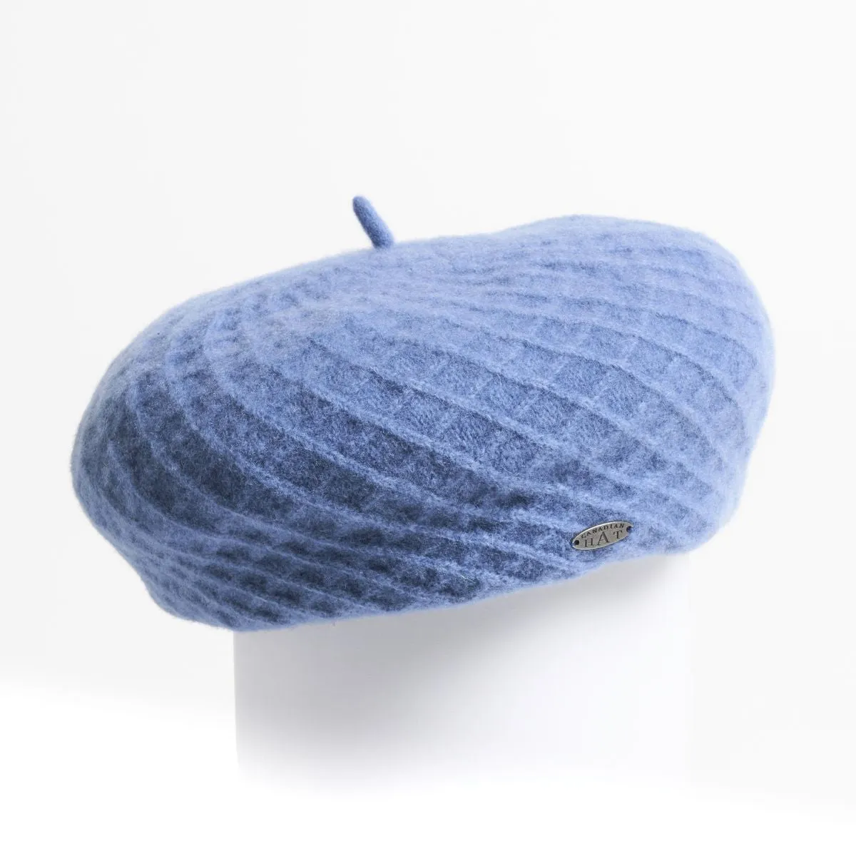 BRITNI - TEXTURED WOOLEN BERET