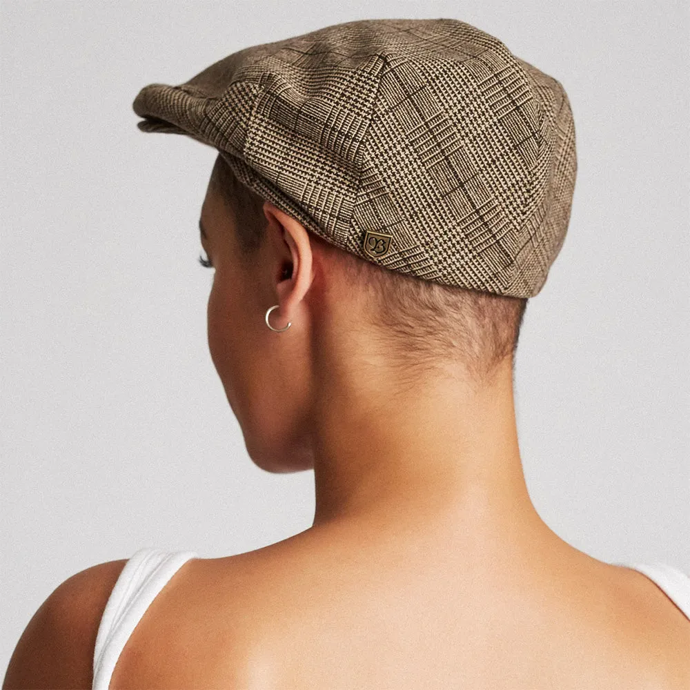 Brixton Hats Barrel Flat Cap - Tan-Brown