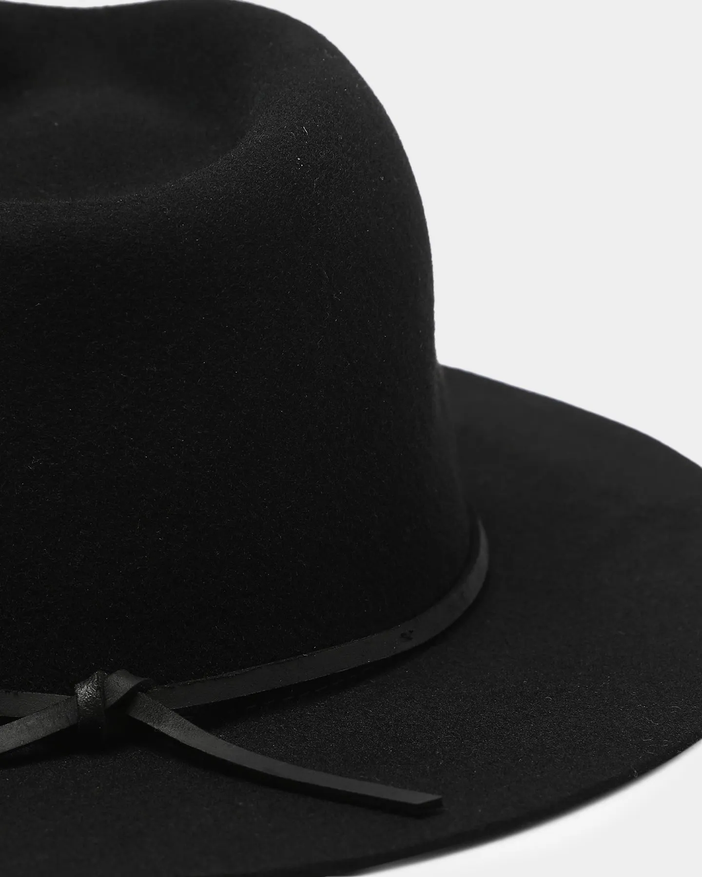 Brixton Wesley Fedora Black