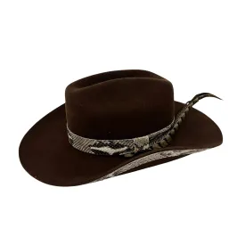 Brown & Python Cowboy