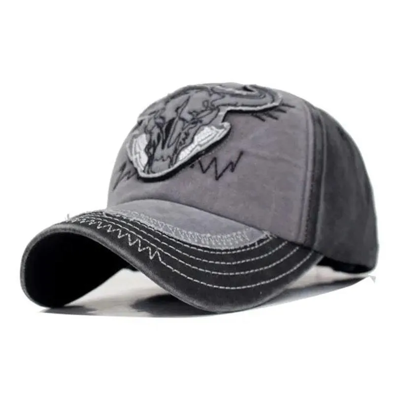 Bull Trucker Hat Baseball Cap