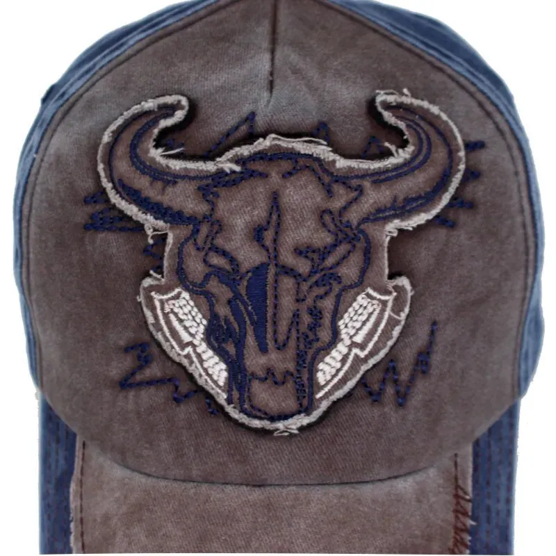 Bull Trucker Hat Baseball Cap