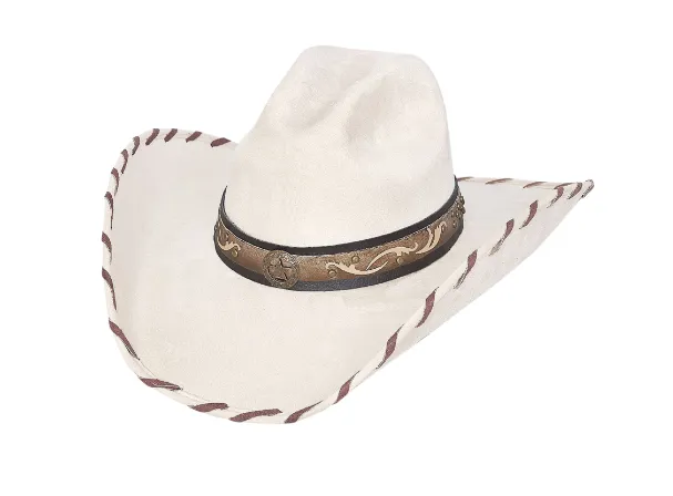 Bullhide STRAIGHT SHOOTER Chocolate Buckskin Western Cowboy Hats Style 0602CH