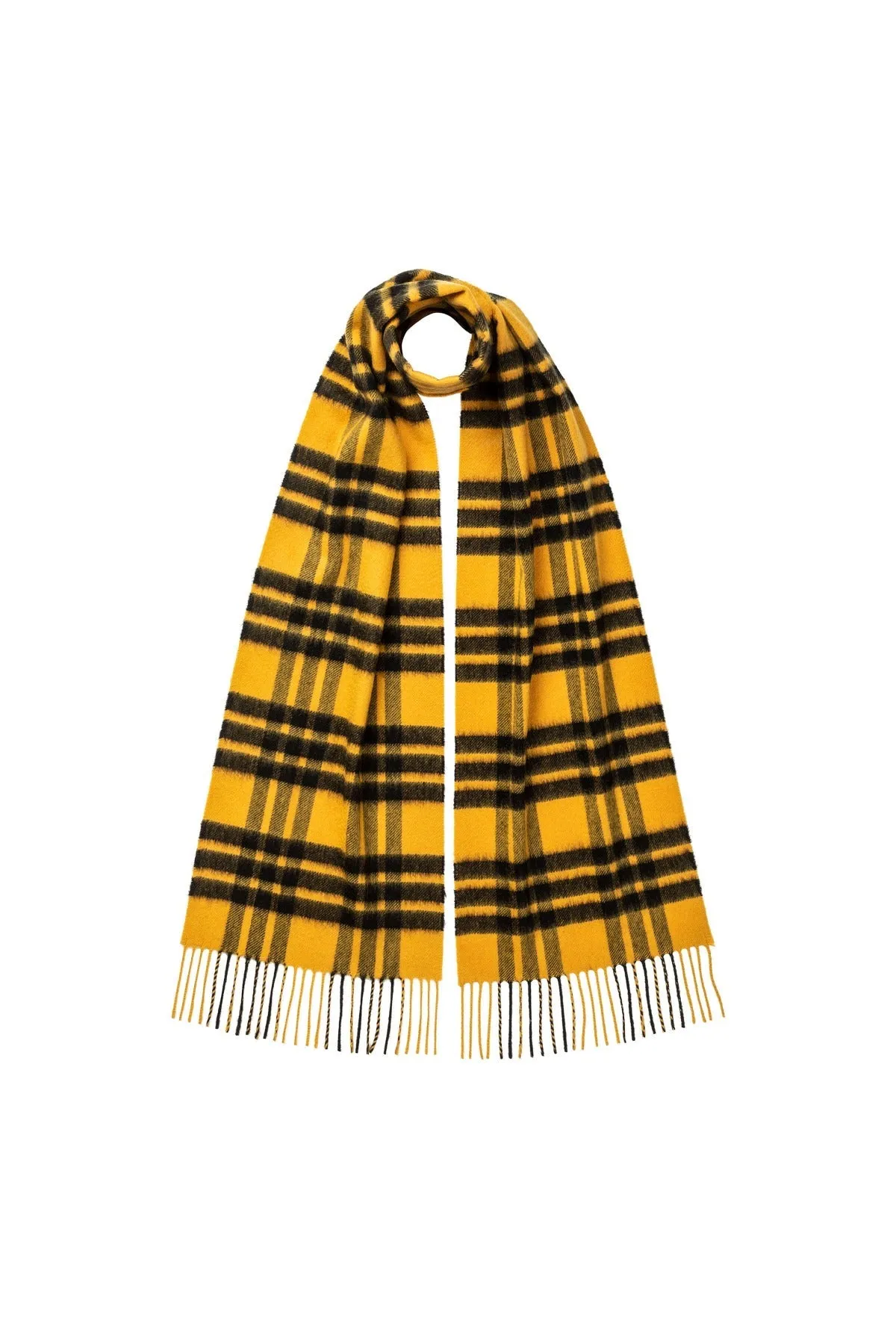 Cabrach Valley Tartan Cashmere Scarf