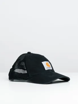 CARHARTT ODESSA MESH TRUCKER HAT - BLACK