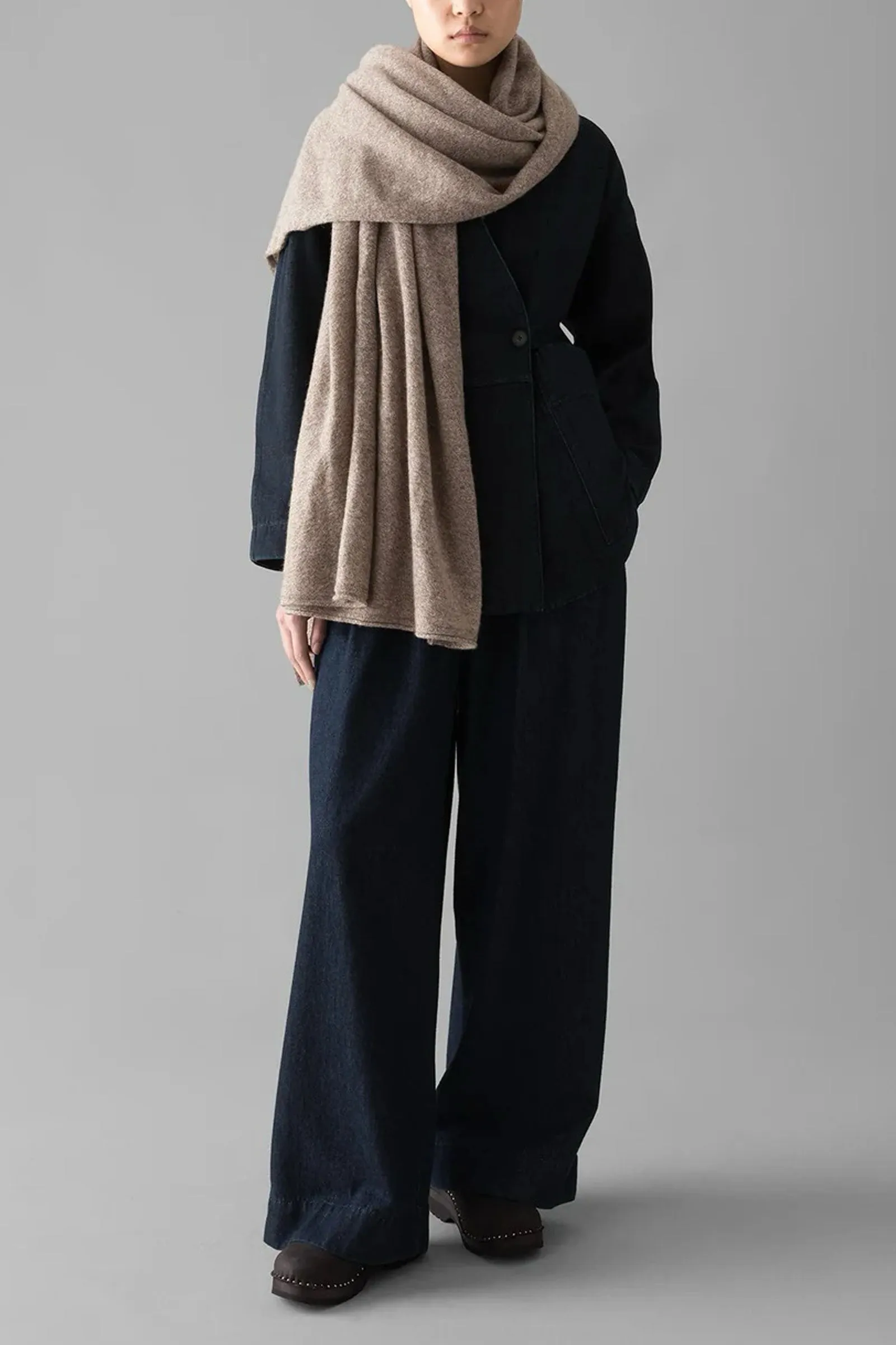 Cashmere Wool Wrap Scarf