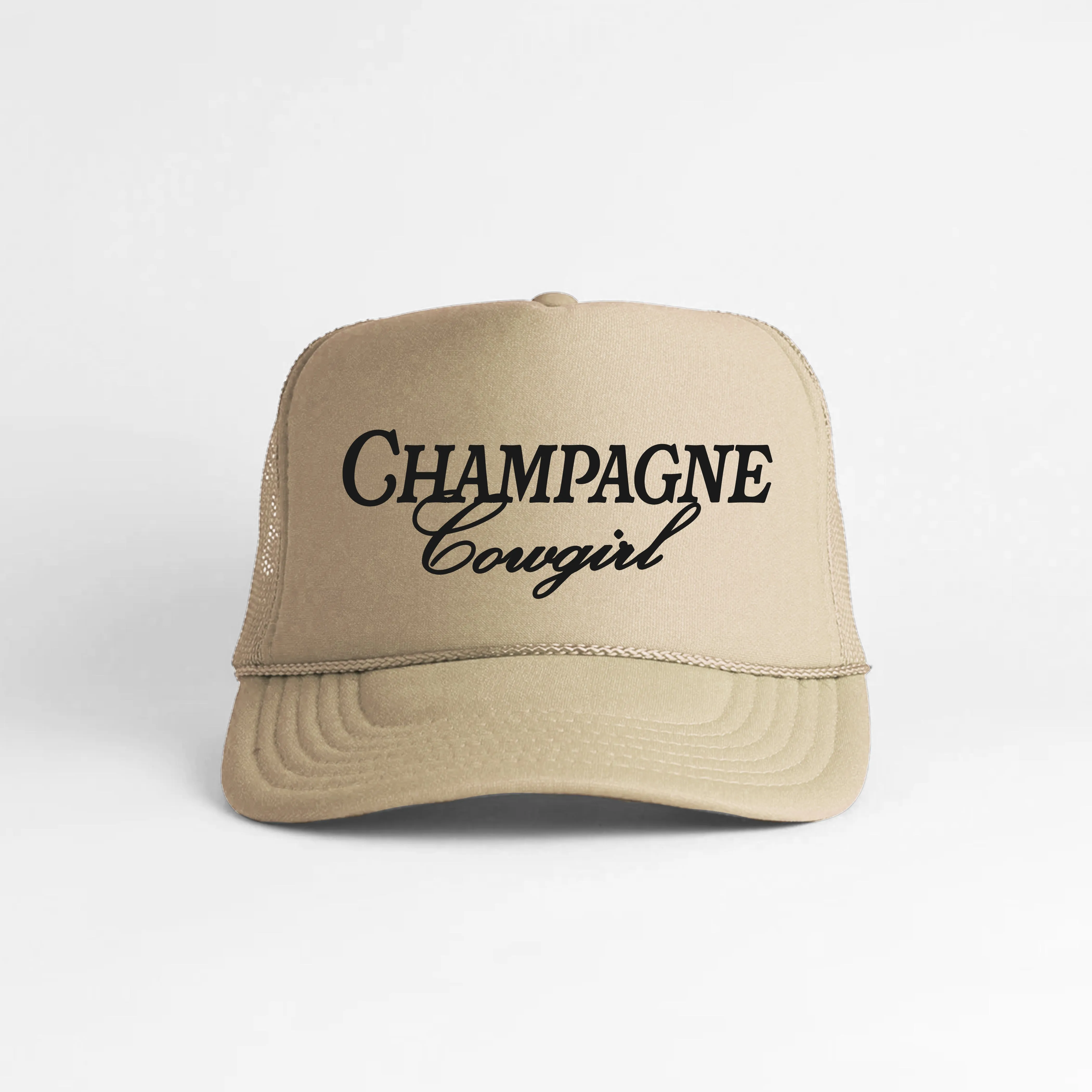 Champagne Cowgirl Trucker Hat