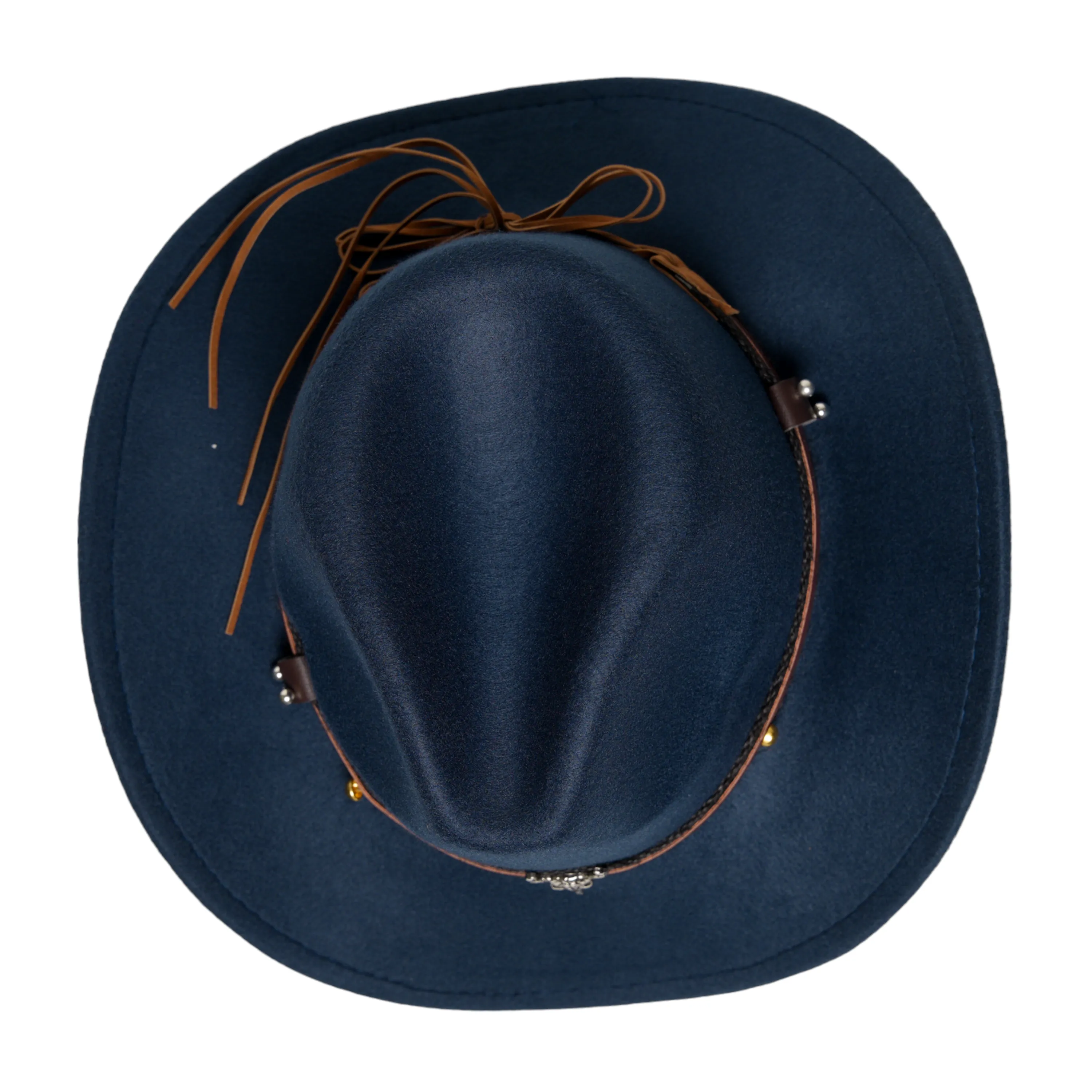 Chokore American Cowhead cowboy Hat (Navy Blue)