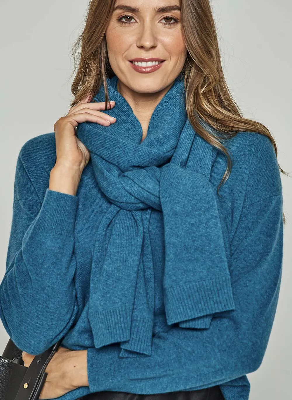 Classic Cashmere Scarf - Teal