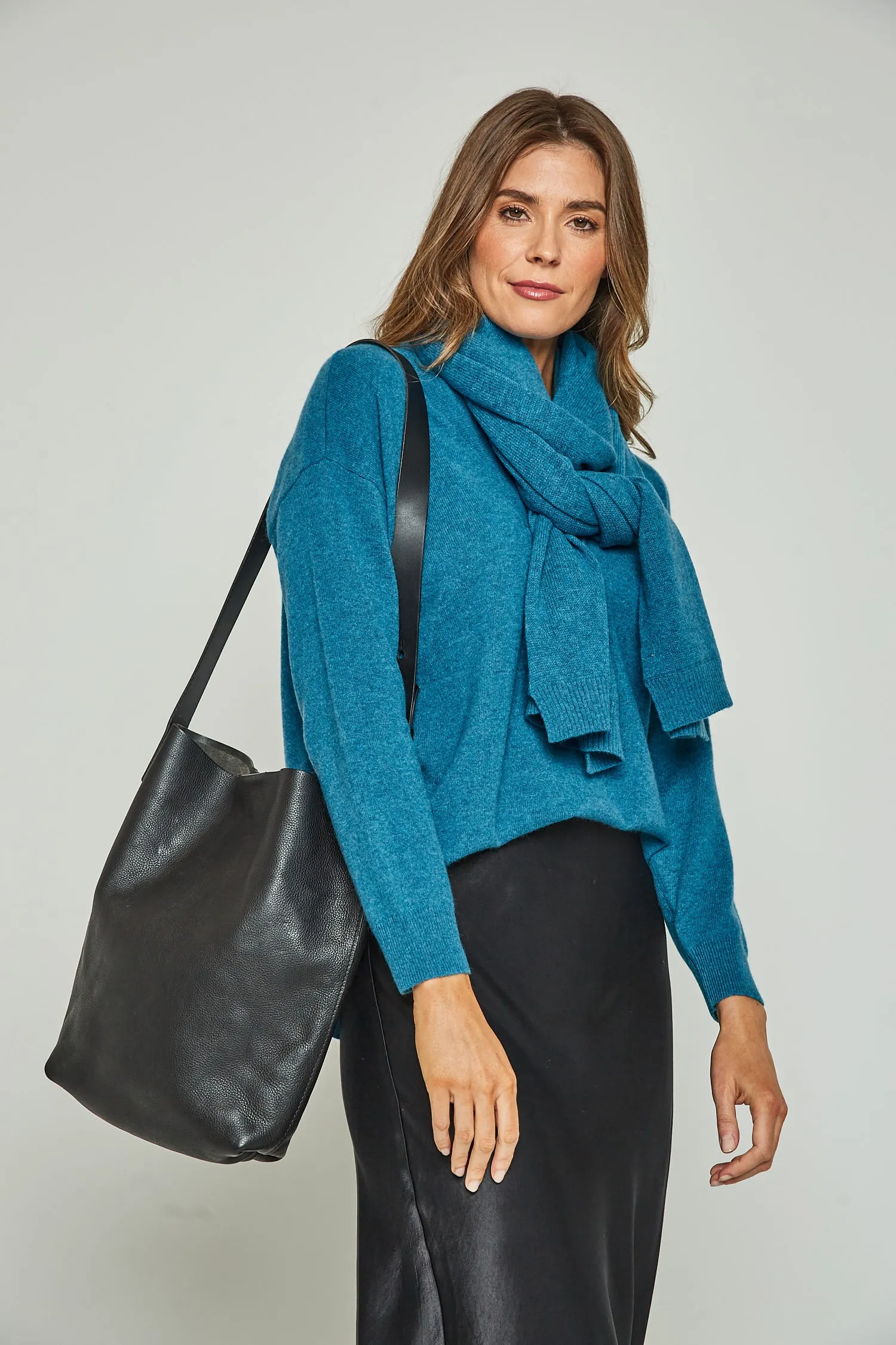 Classic Cashmere Scarf - Teal