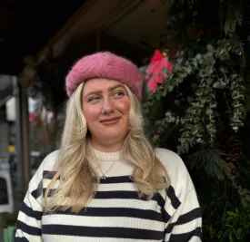 Classic Pink Beret