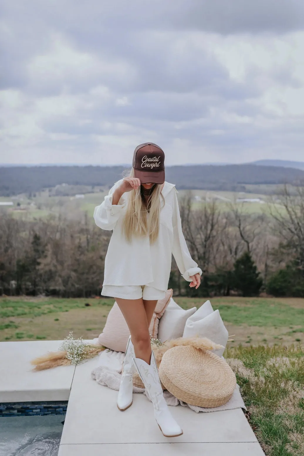 Coastal Cowgirl Trucker Hat