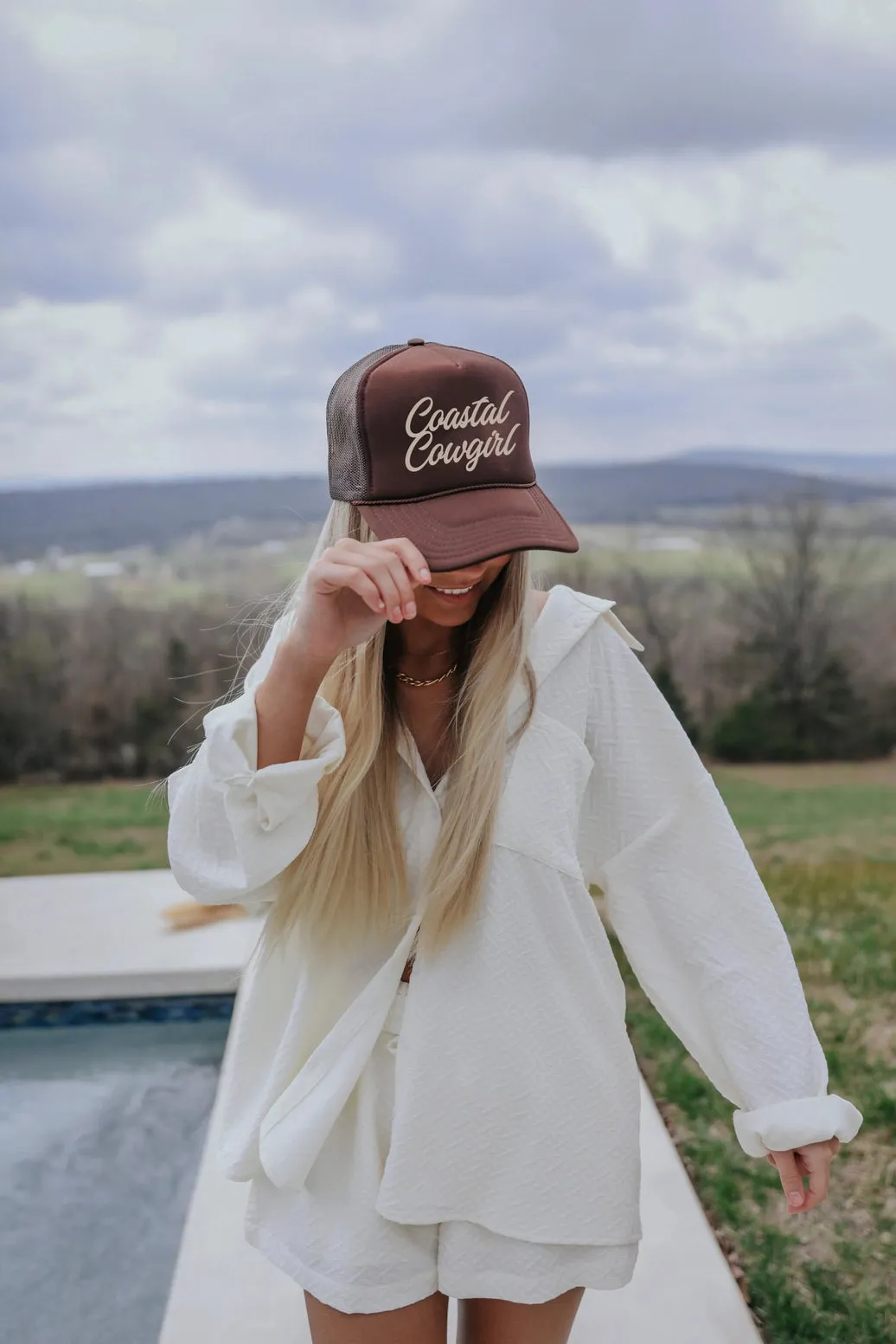 Coastal Cowgirl Trucker Hat