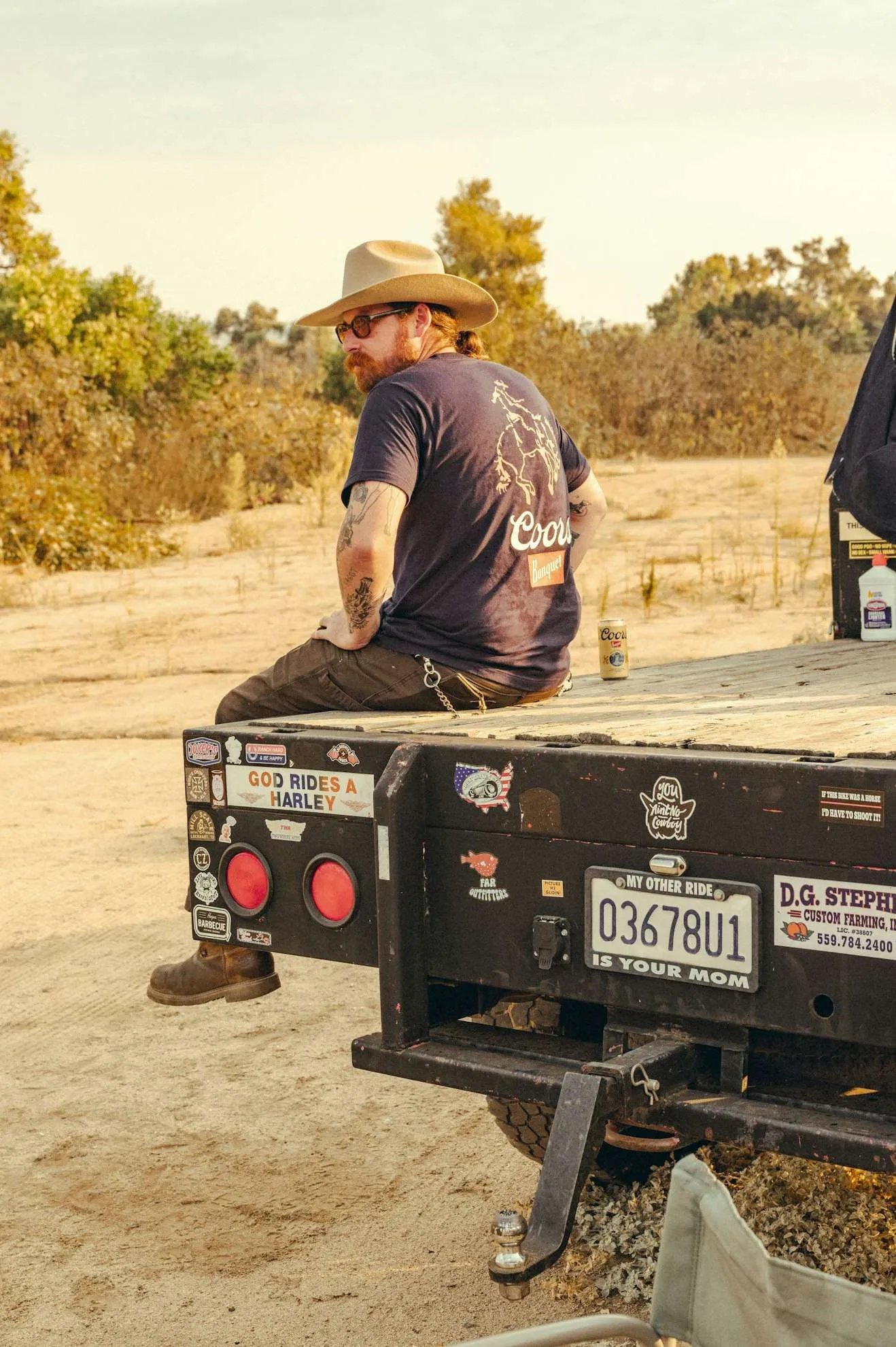 Coors Luck Cowboy Hat - Sand