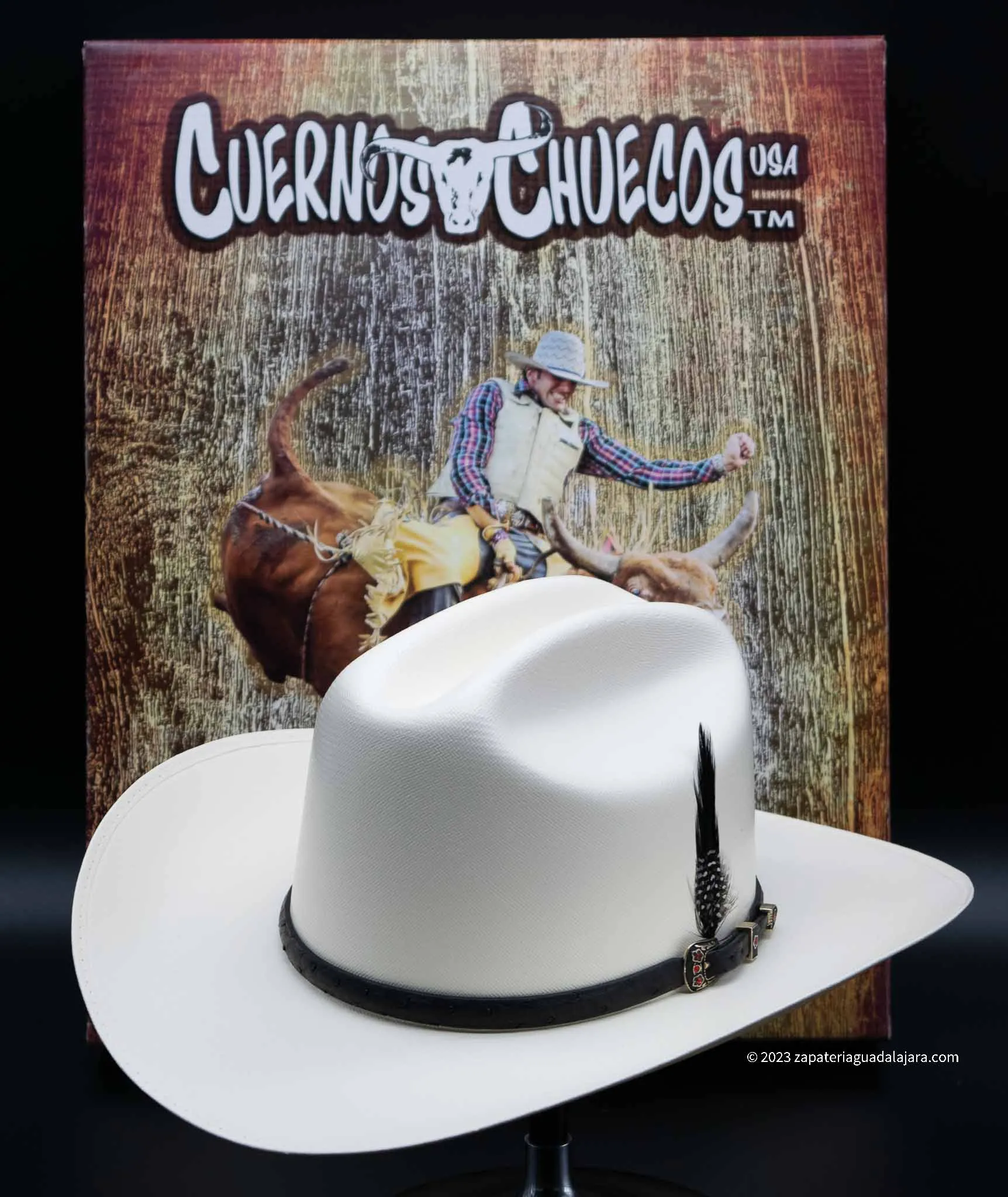 CUERNOS CHUECOS 500X JOHNSON COWBOY HAT FOR MEN