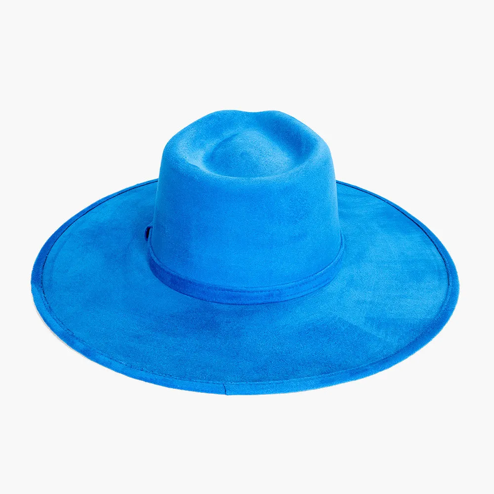 Dallas Blue Wide Brim Hat by AB.LINO