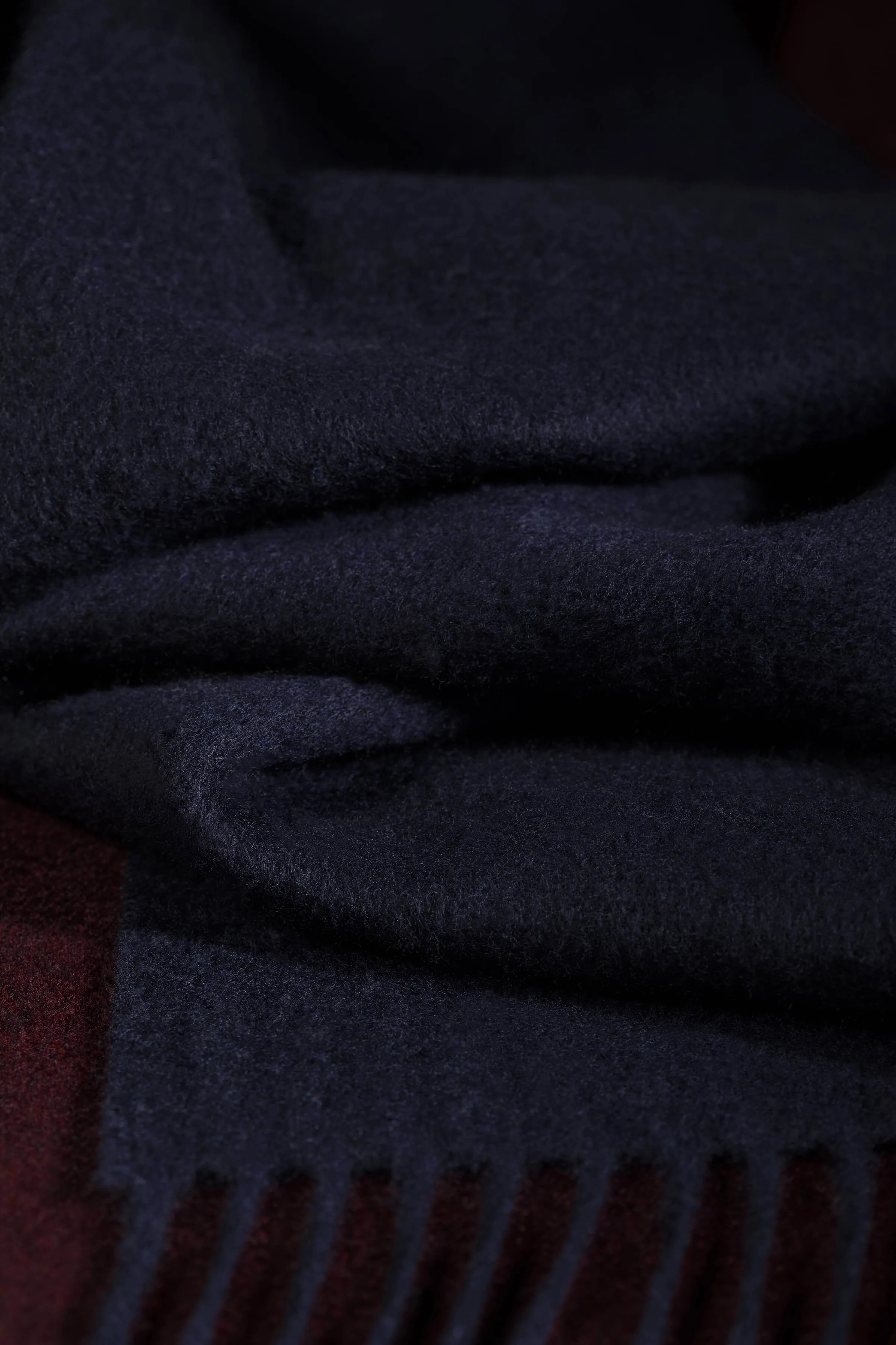 Dark Navy Cashmere Stole