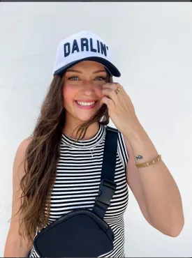 Darlin' Embroidered Trucker Hat