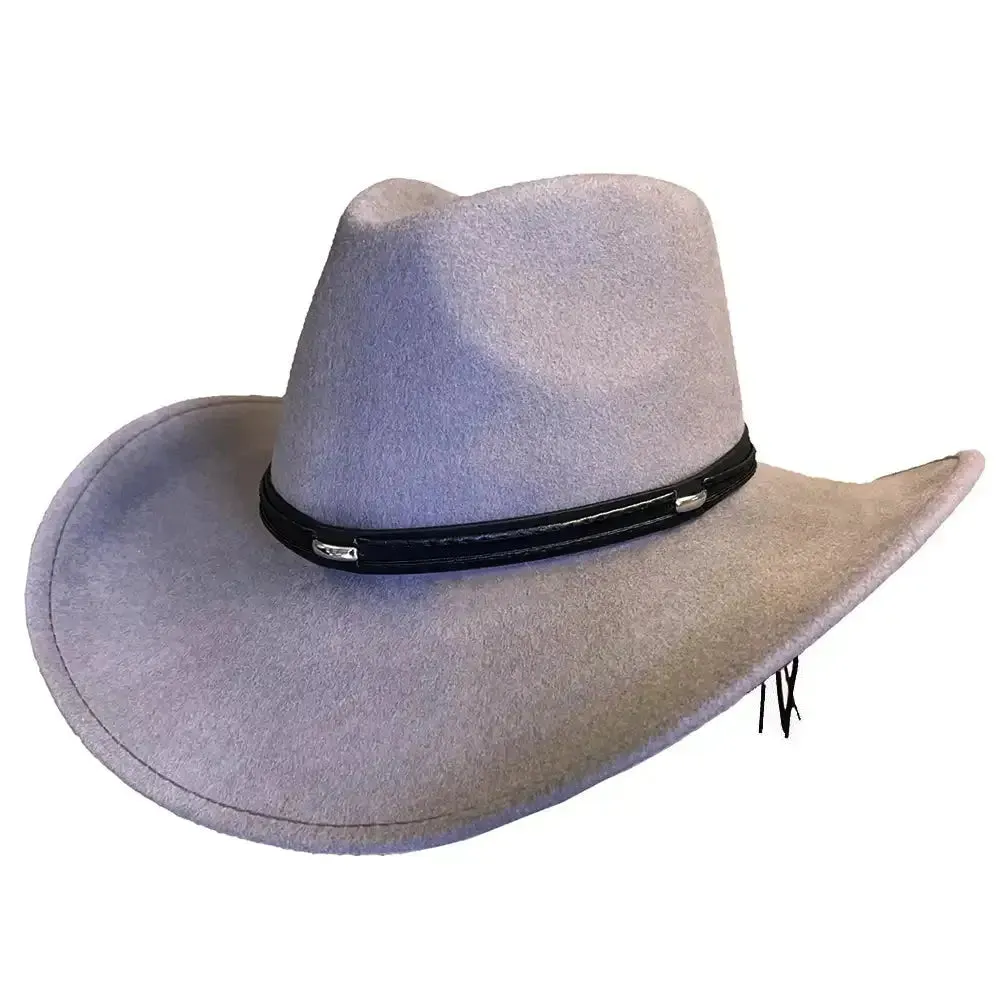 Deadwood Trading High Tail - Crushable Soft Wool Felt Cowboy Hat