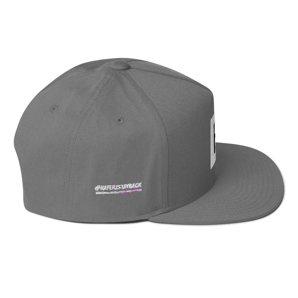 Flat Bill Cap (Grey)