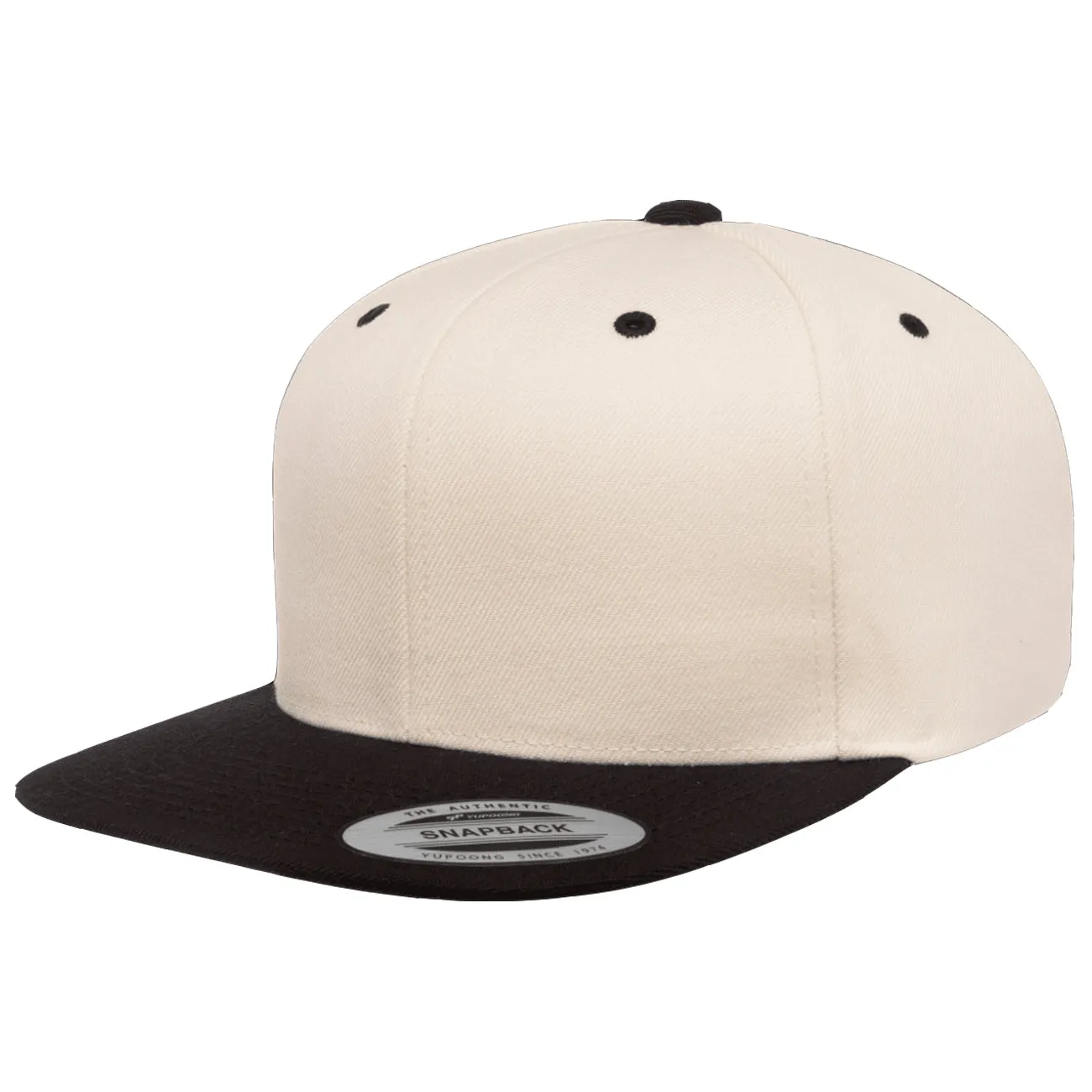 Flexfit Yupoong Classics Premium Snapback 2-Tone Cap