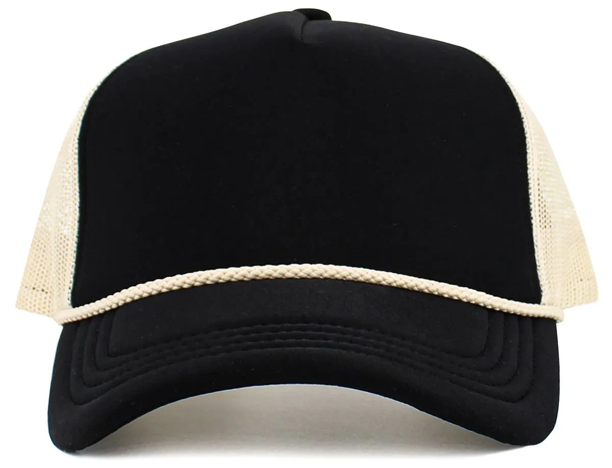 Foam Premium Rope Trucker Hat