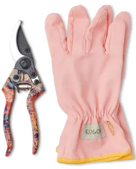 GARDEN SECATEURS   GLOVES SET | Forever Floral Lilac