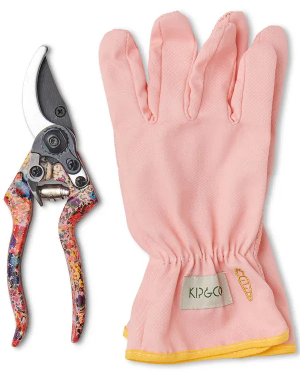 GARDEN SECATEURS   GLOVES SET | Forever Floral Lilac