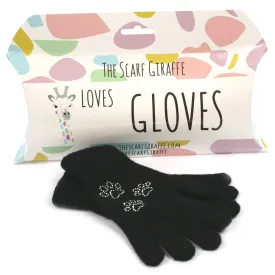 Glove Black Paw