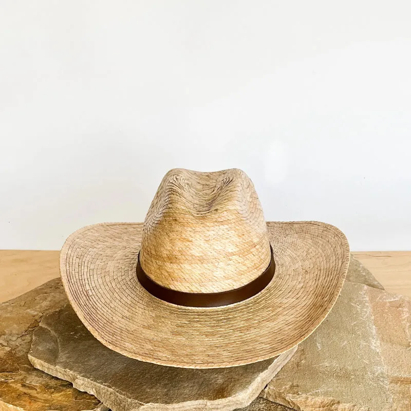 Golden Cowboy Straw Hat