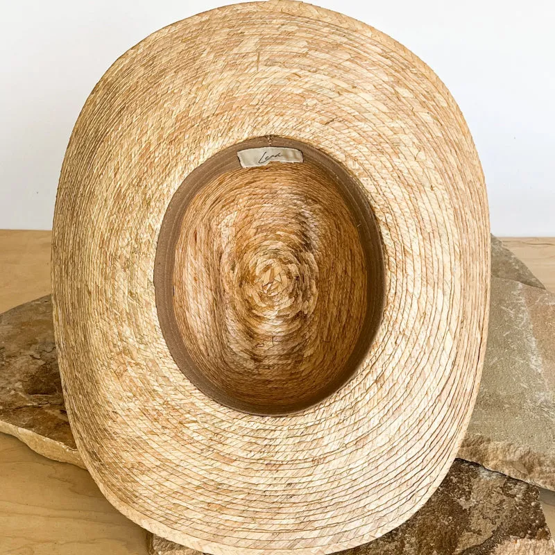 Golden Cowboy Straw Hat