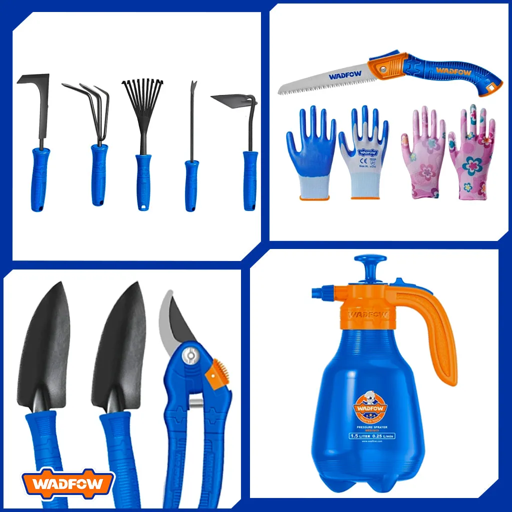 Hand Garden Plastic Tool Set With 16 Inch 13pcs.