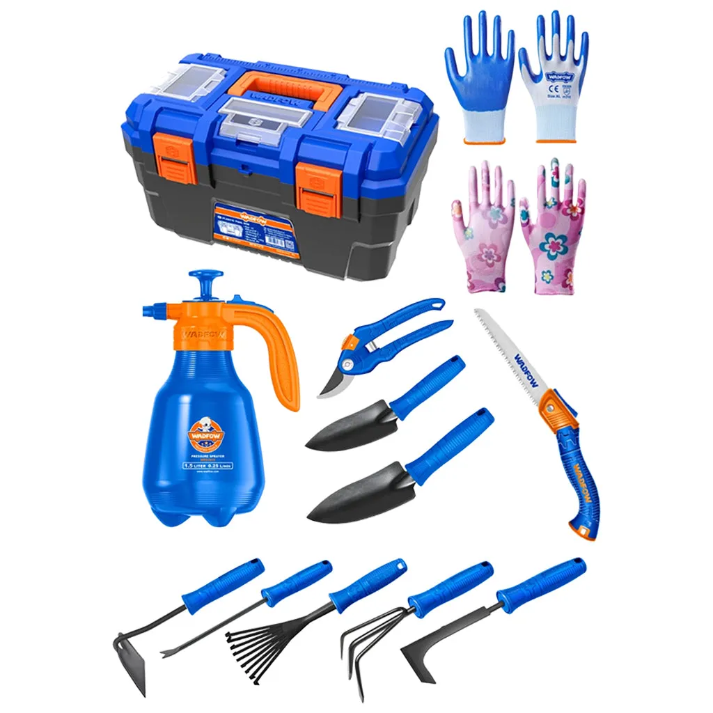 Hand Garden Plastic Tool Set With 16 Inch 13pcs.