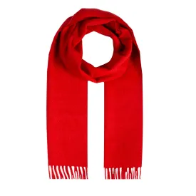 Heritage Plain Cashmere Scarf with Tassels and Gift Box