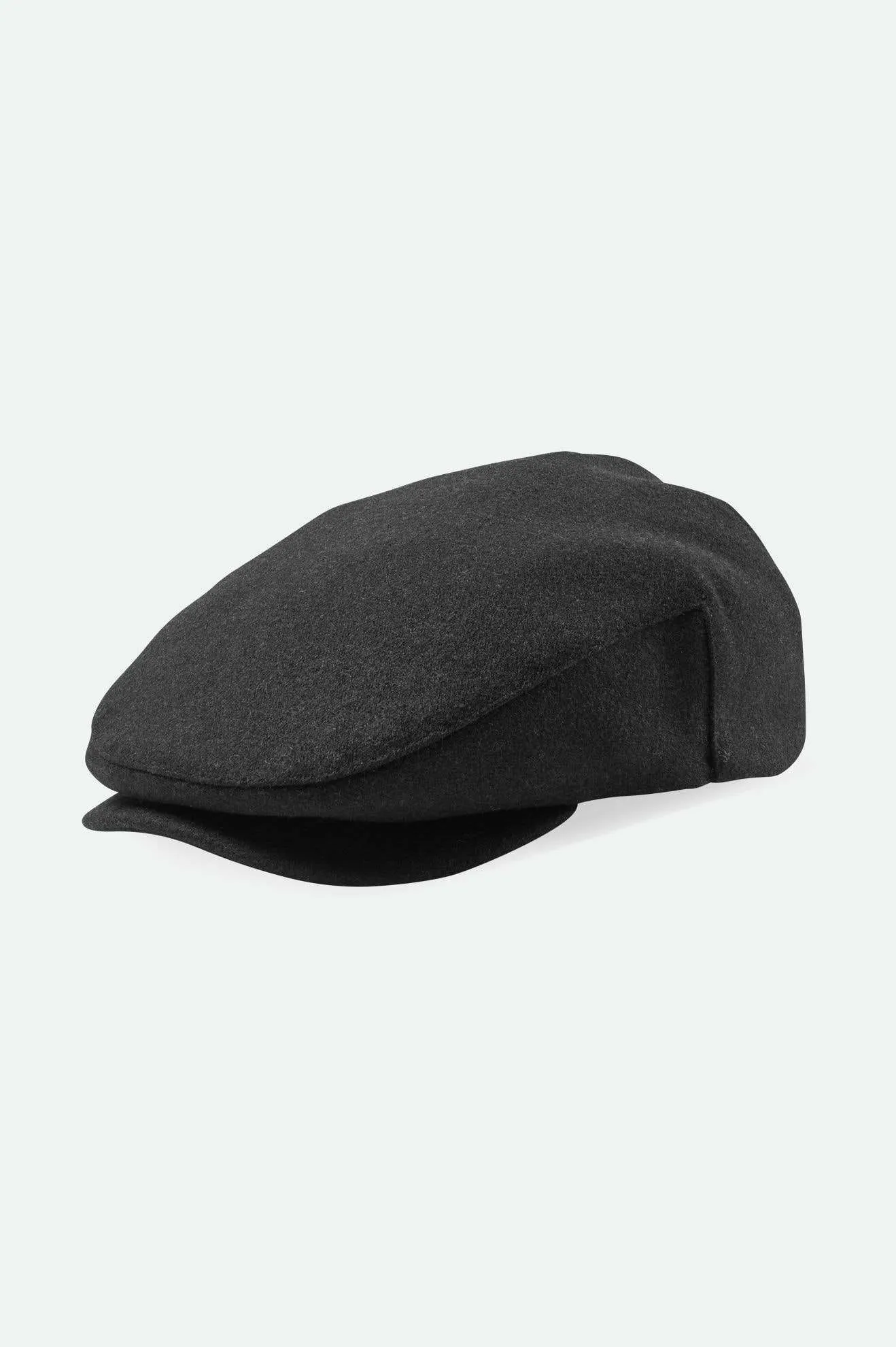 Hooligan Flannel Flat Cap - Black