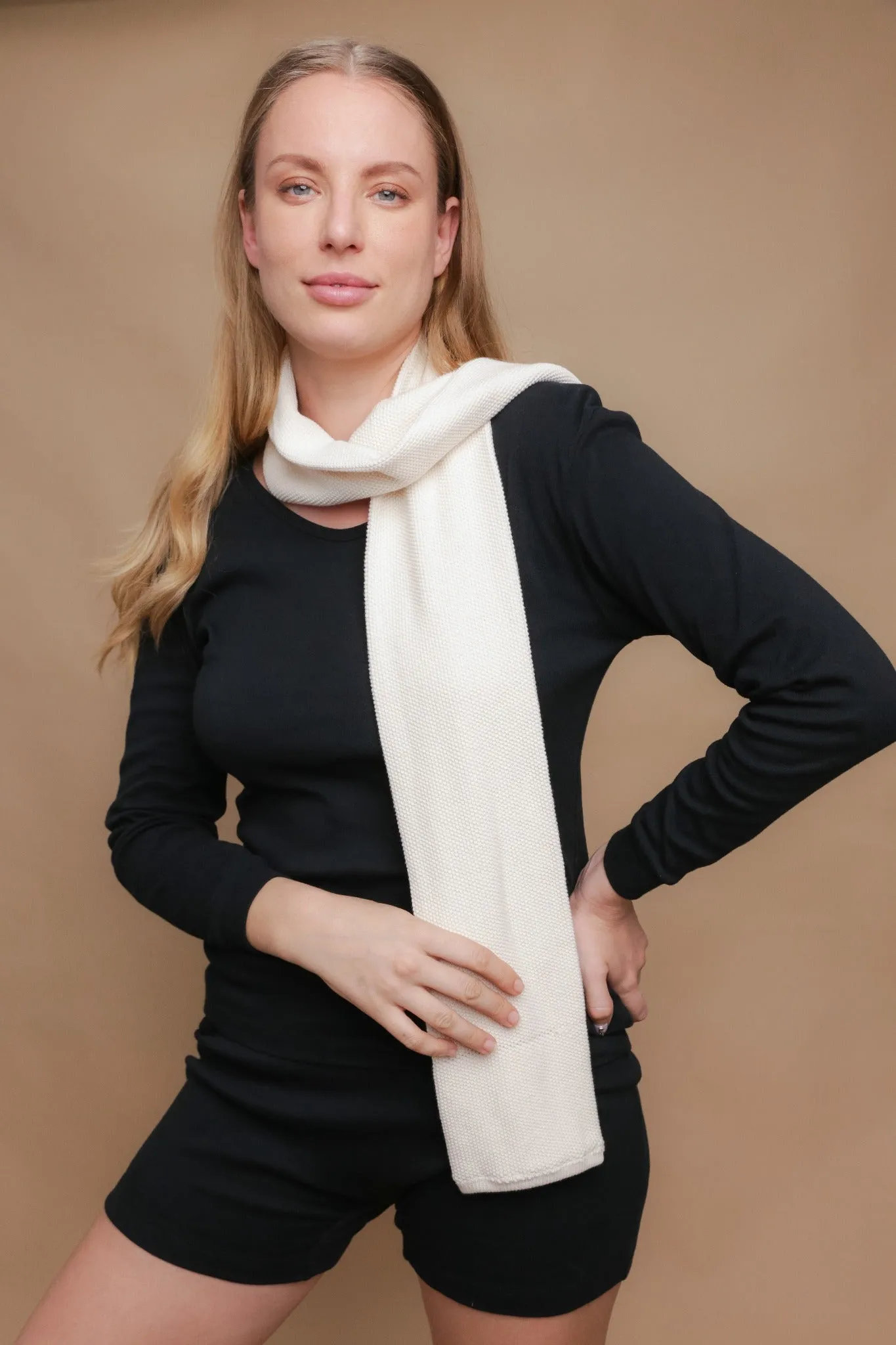 Hypoallergenic Tubular Knitted Scarf