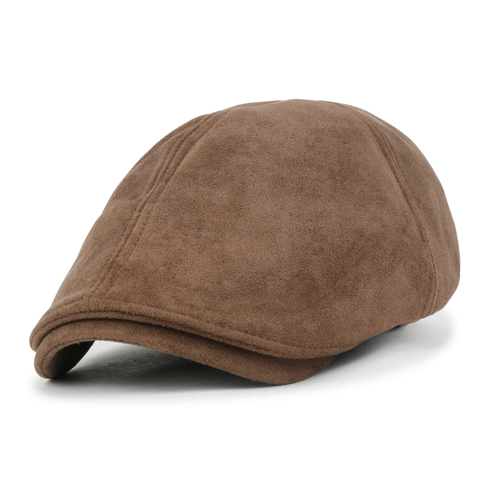 ililily Basic Color Gatsby Newsboy Hat Flex Fit Cabbie Hunting Flat Cap