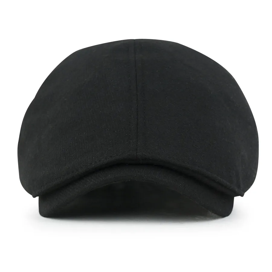 ililily Basic Color Gatsby Newsboy Hat Flex Fit Cabbie Hunting Flat Cap