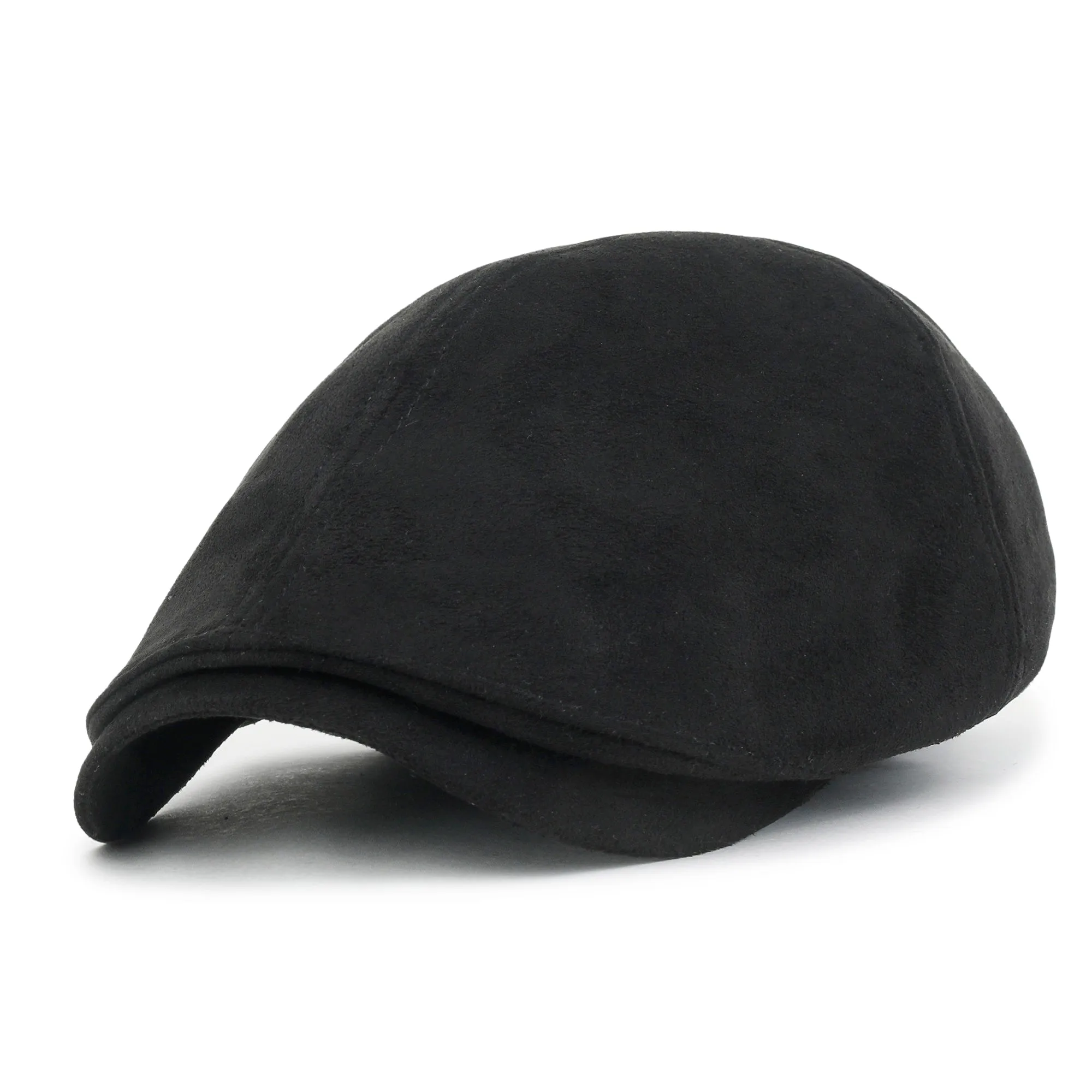 ililily Basic Color Gatsby Newsboy Hat Flex Fit Cabbie Hunting Flat Cap