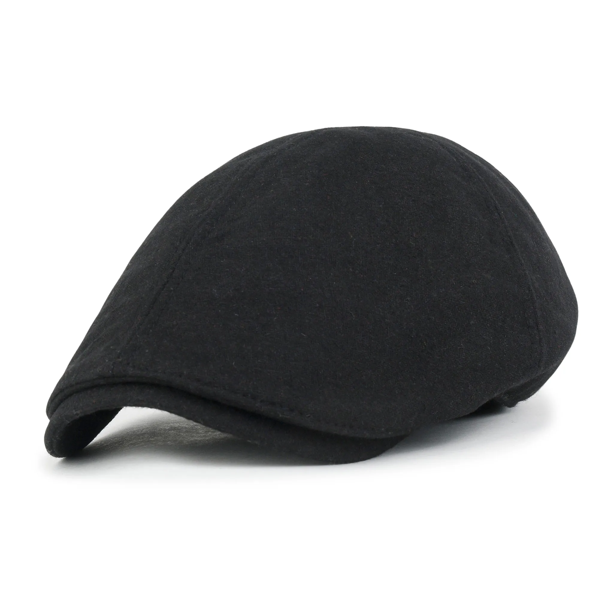 ililily Basic Color Gatsby Newsboy Hat Flex Fit Cabbie Hunting Flat Cap