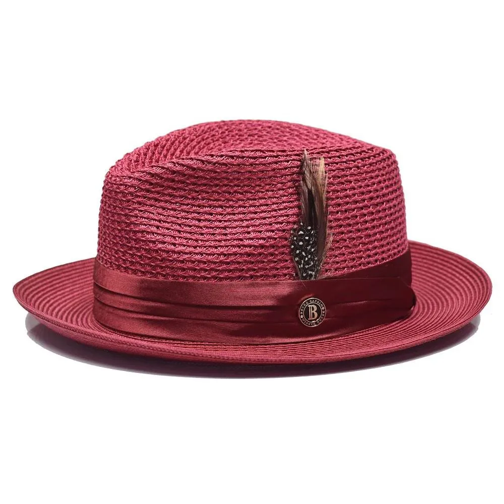 Julian Straw Fedora by Bruno Capelo